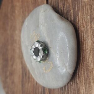 Lillypad forest green wheel‎ charm